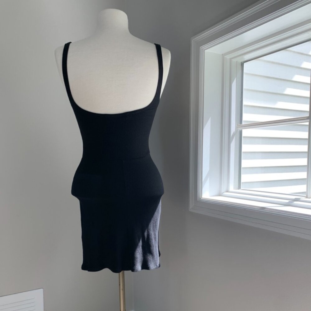 Reformation Ribbed Mini Dress - Picture 2 of 4